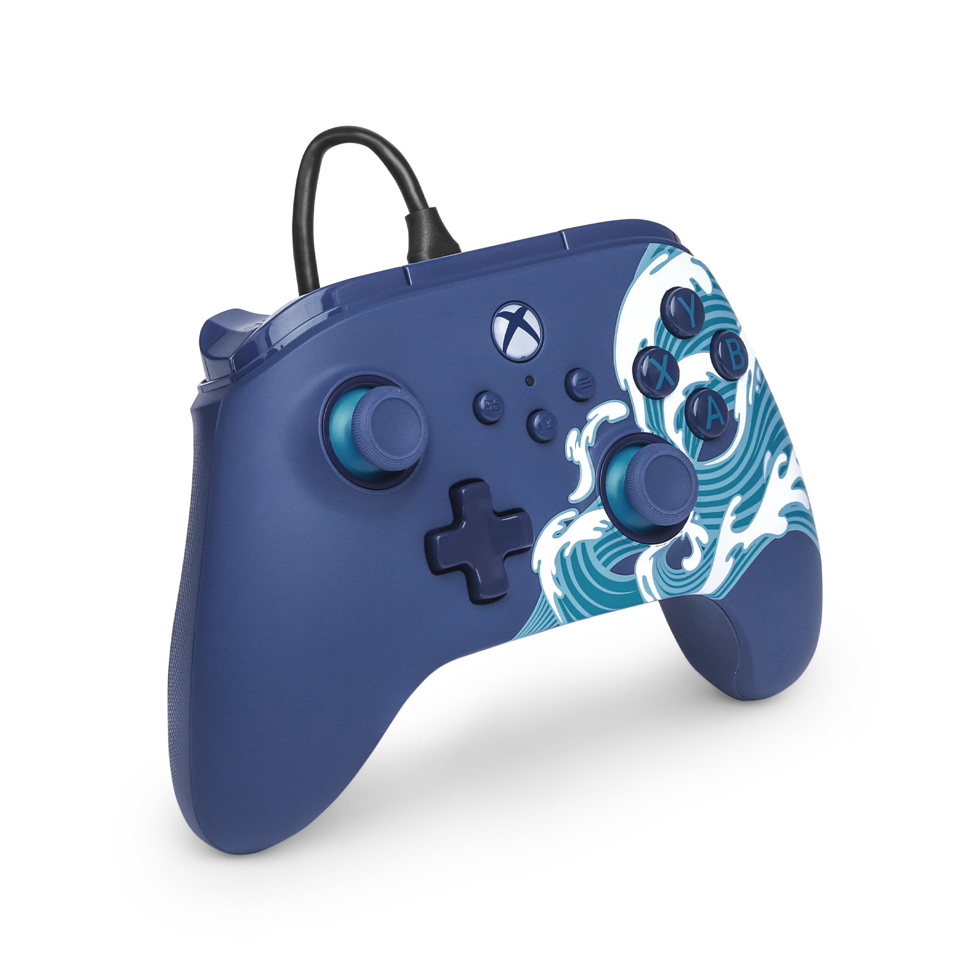 powera-advantage-controller-aqua-welle-kabel-xbox image 2