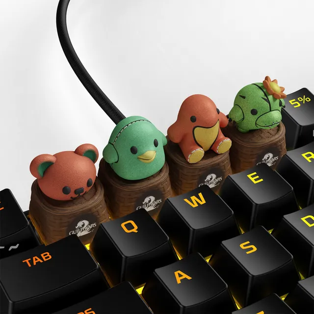 hyperx-hx3d-guild-wars-2-plush-pals-tastenkappen-set image 1
