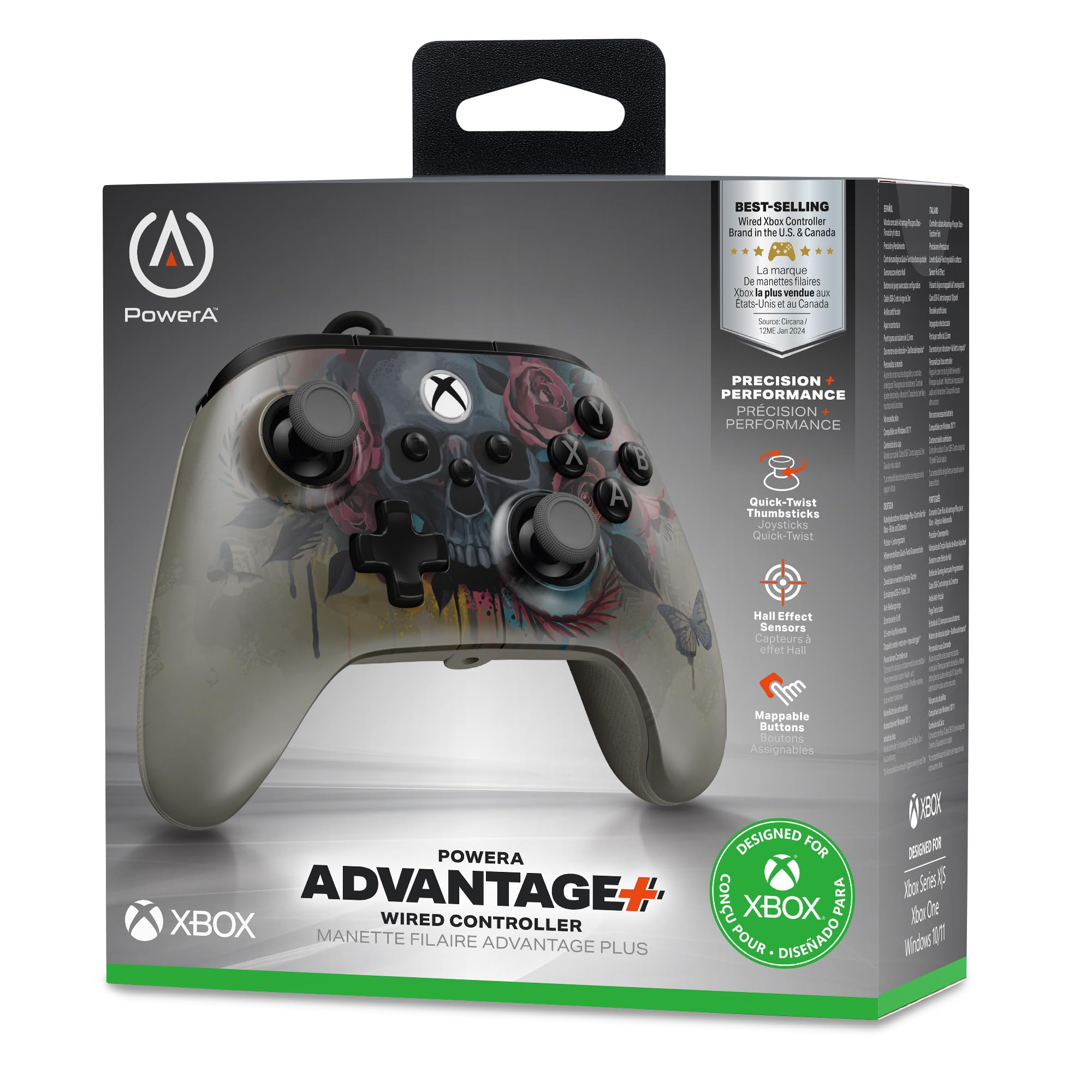powera-advantage-controller-xbox-bloom-gloom-kabelgebunden image 2