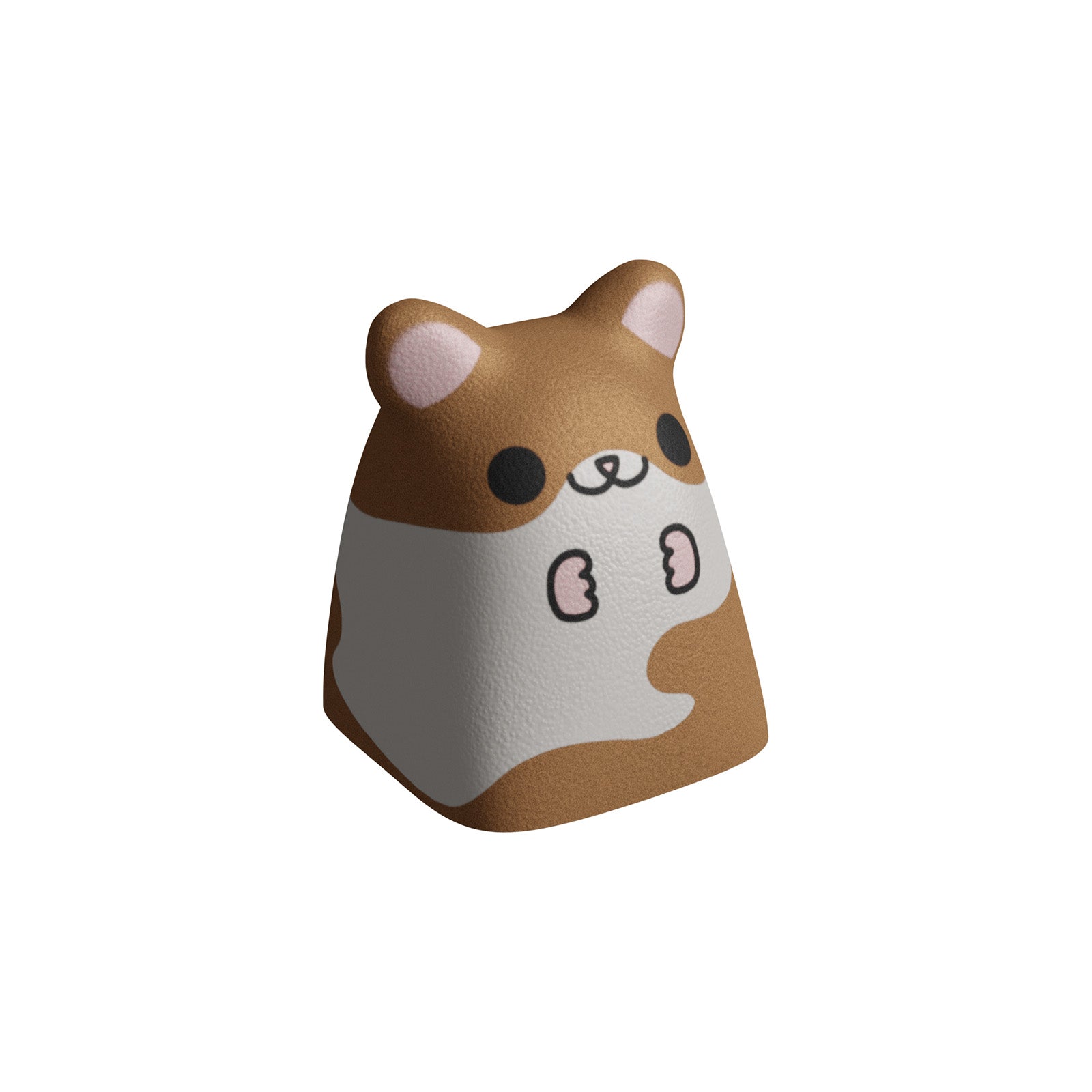 hyperx-hx3d-keycap-hamster-haustier-tastaturkappe-braun-3d image 2