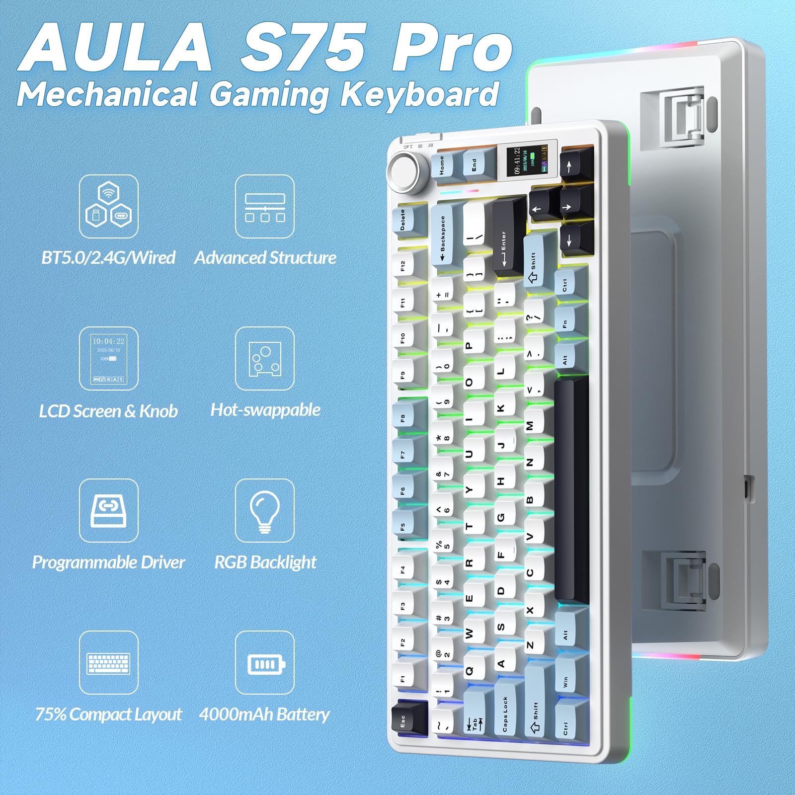 aula-s75-pro-mechanische-tastatur-75-display-blau-wei image 2