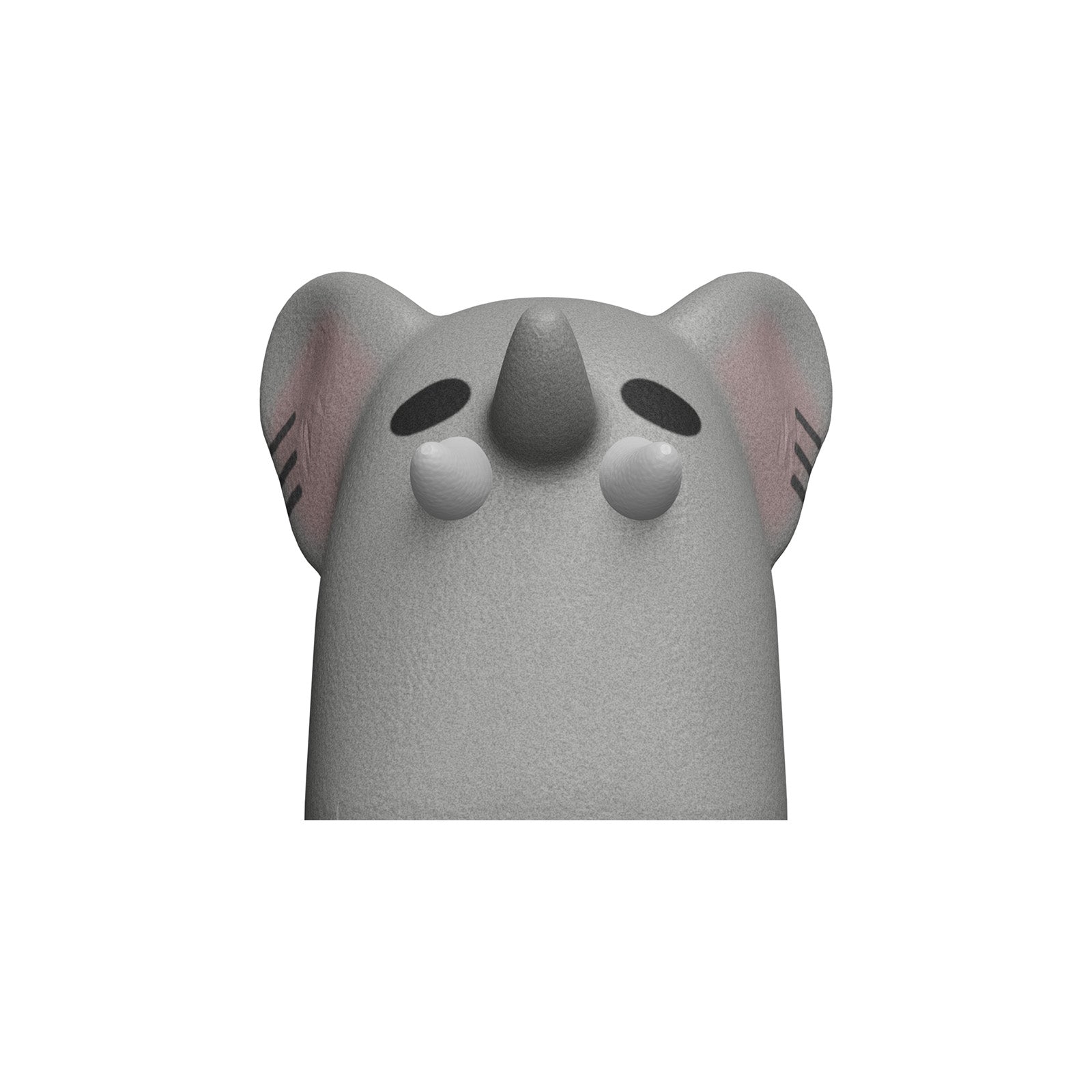 hyperx-hx3d-keycap-safari-elephant-3d-kappe-grau image 4