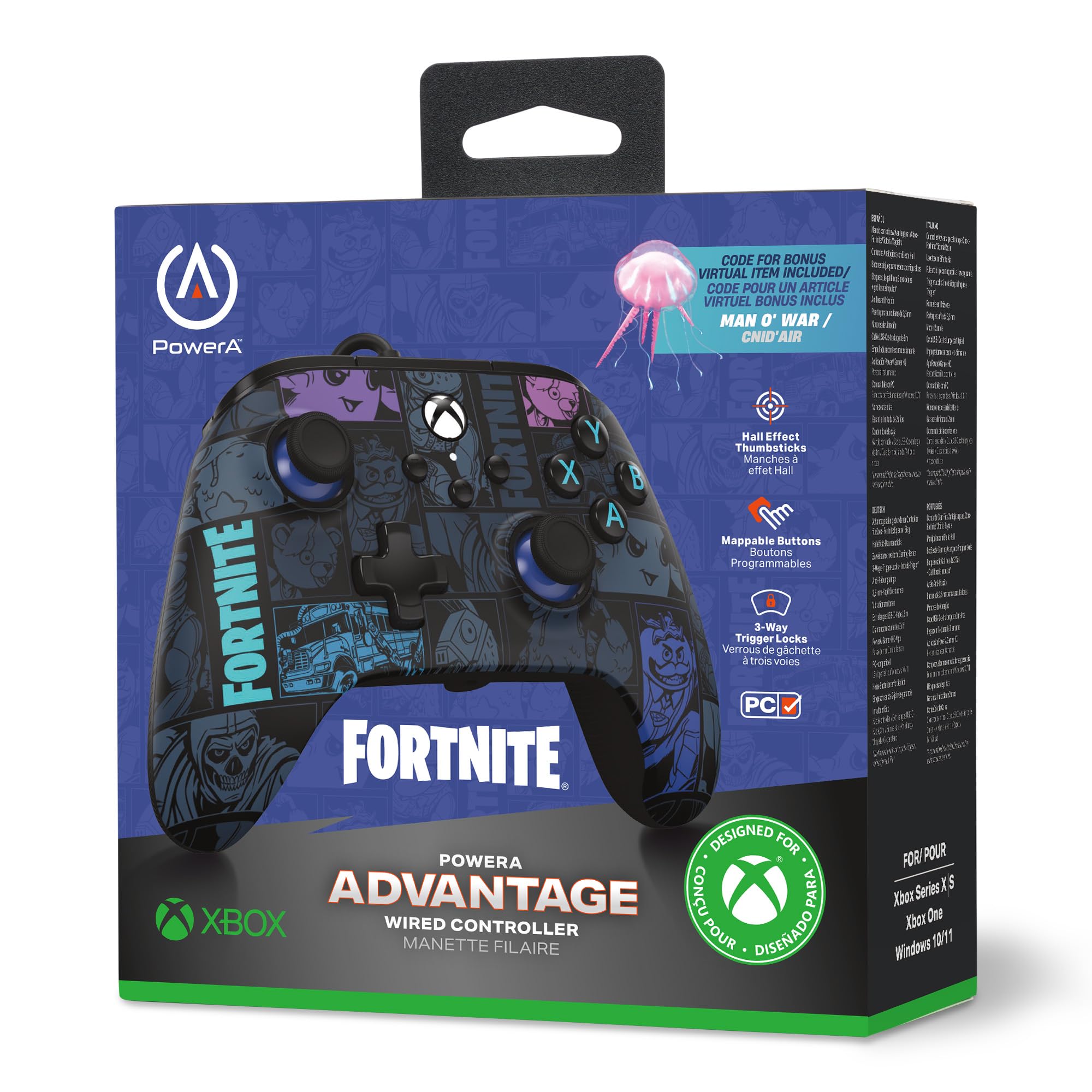powera-advantage-fortnite-gamepad-xbox-kabelgebunden-epischer-sieg-hall-effekt image 2