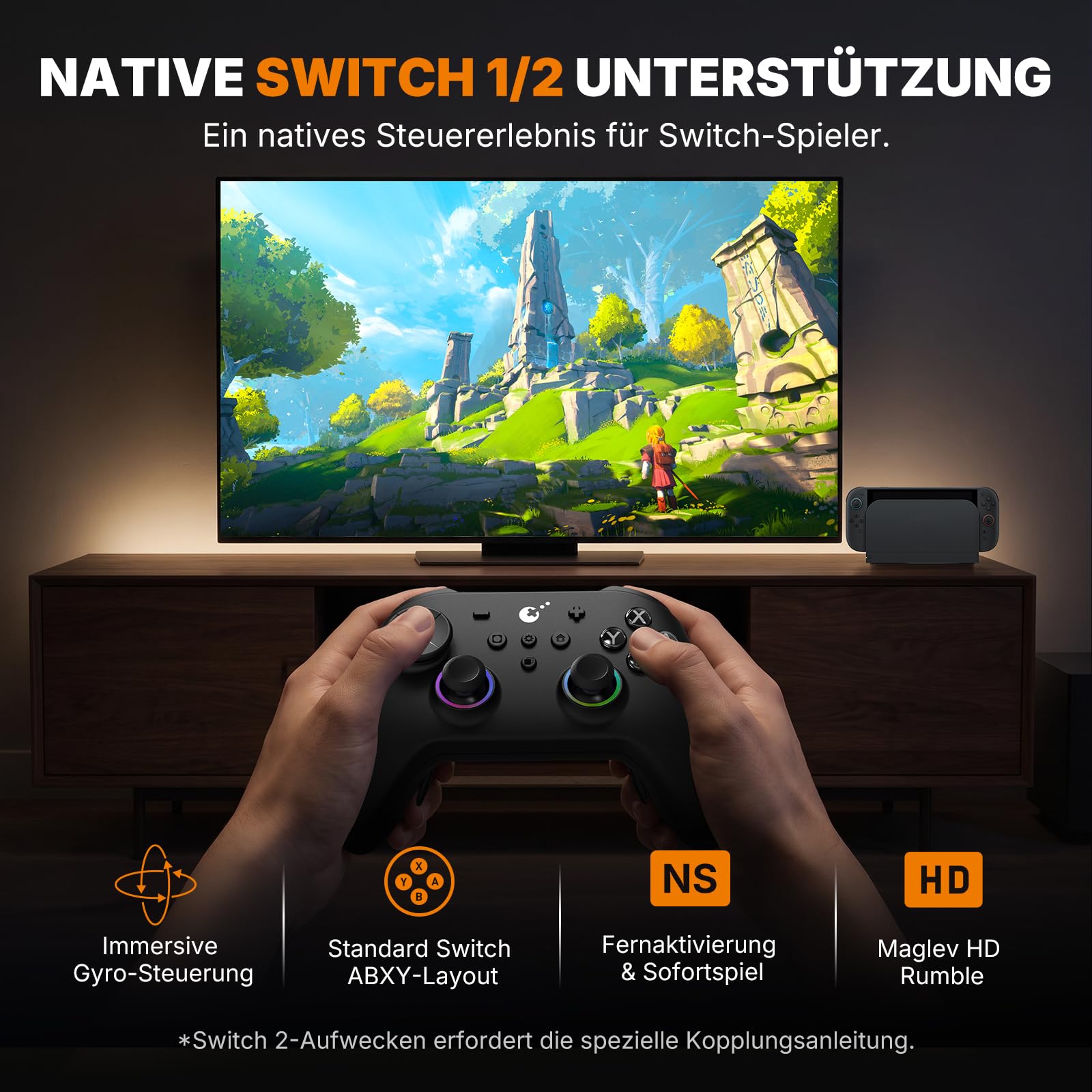 gulikit-tt-max-wireless-controller-tmr-switch-pc image 6