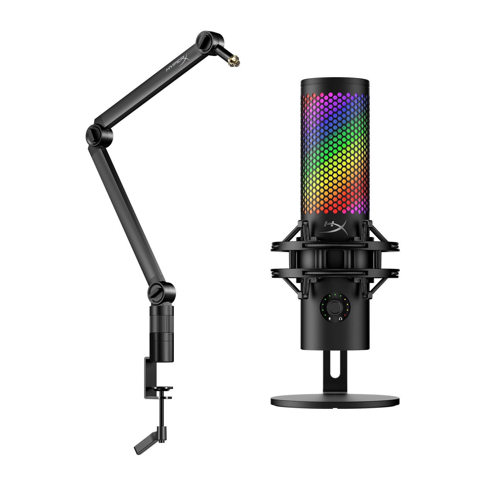hyperx-quadcast-2-s-mikrofon-caster-arm-bundle-schwarz-usb image 1