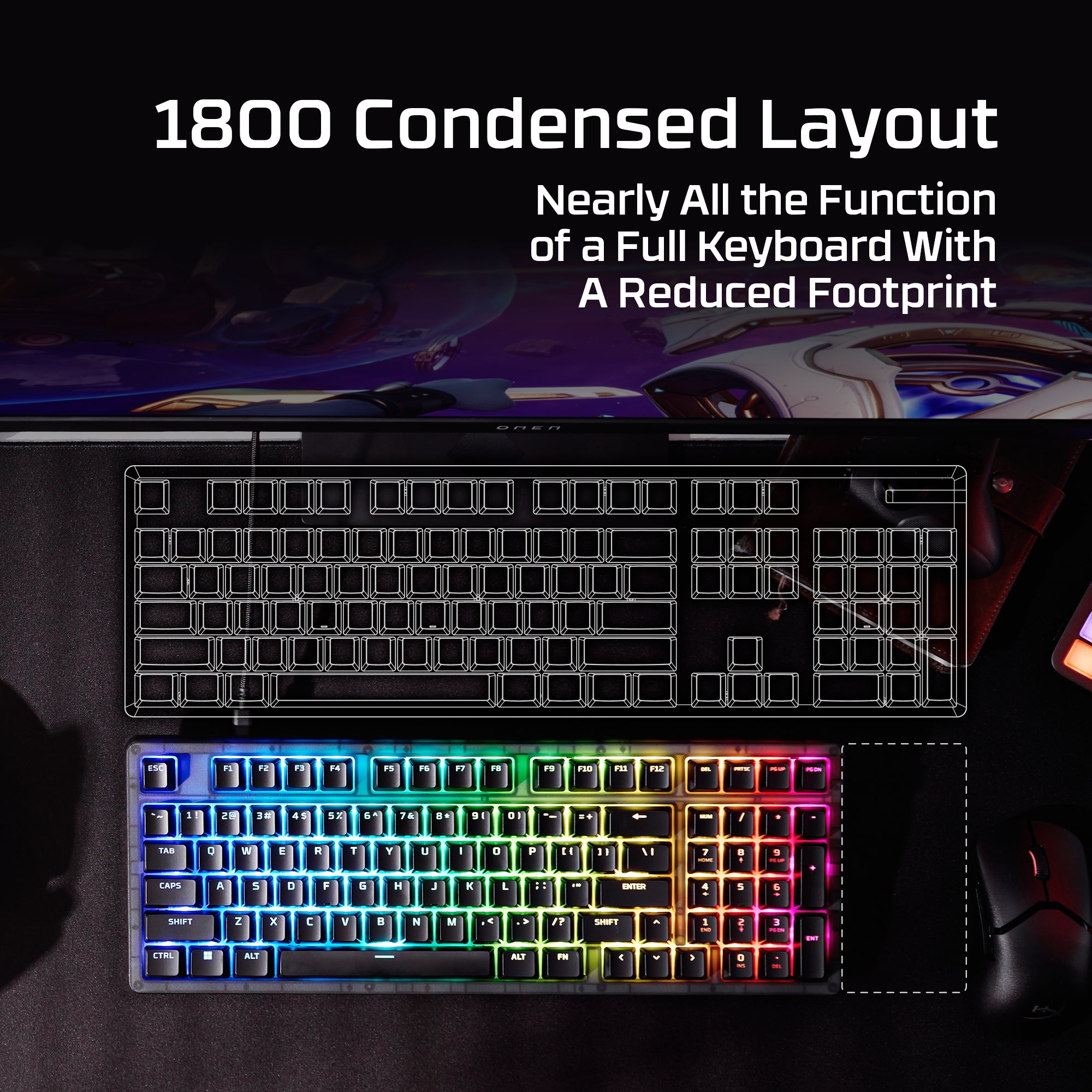 hyperx-alloy-origins-2-1800-gaming-tastatur-schwarz-red-linear image 6