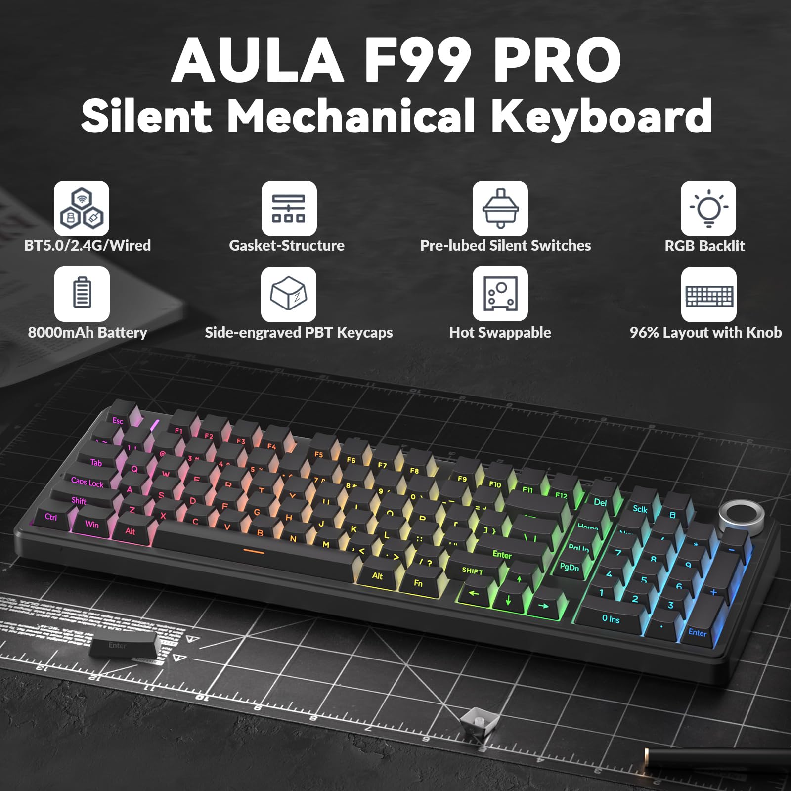 aula-f99-pro-mechanische-tastatur-96-rgb-schwarz-leise image 2