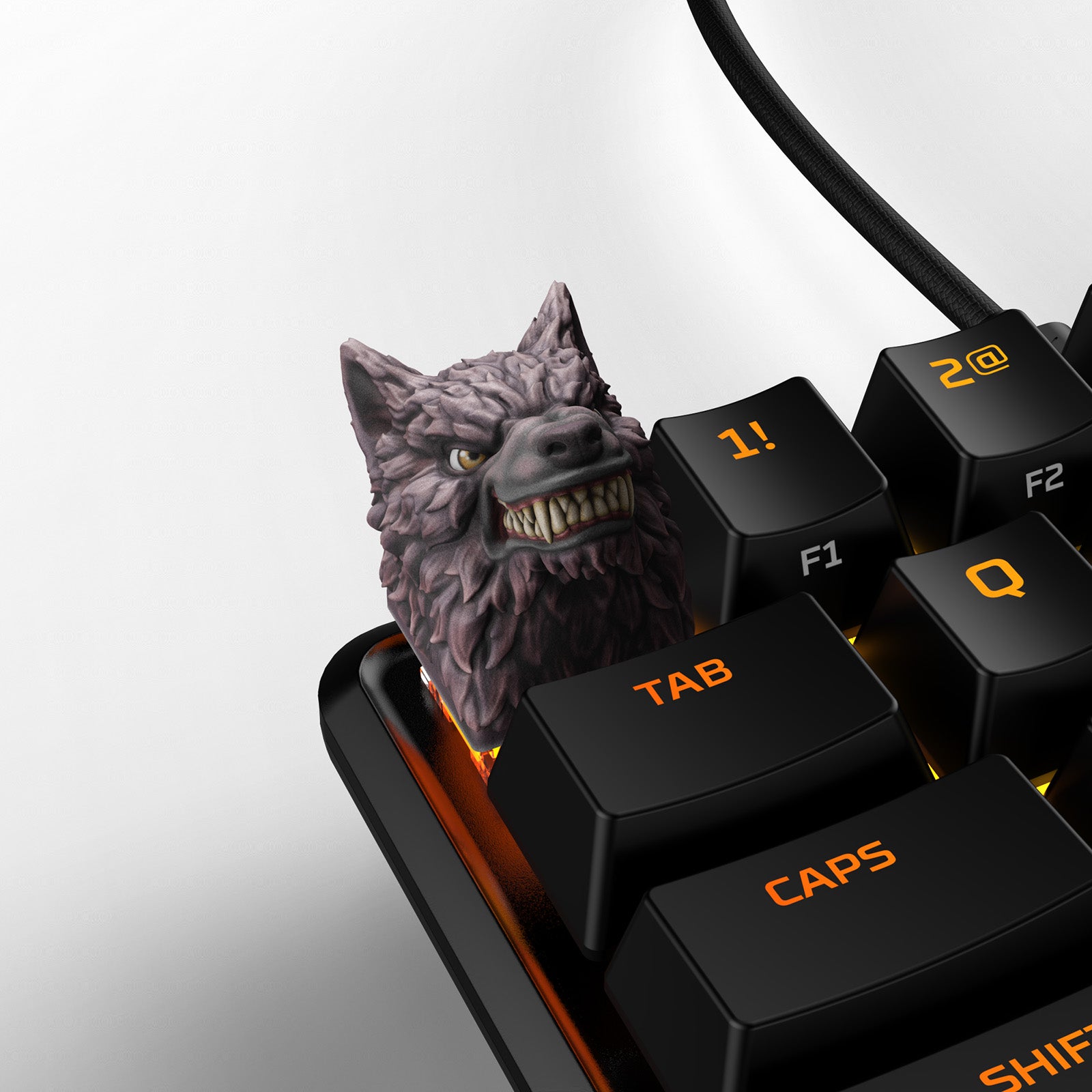 hyperx-hx3d-werewolf-keycap-bunt-3d-druck-tastaturkappe image 1