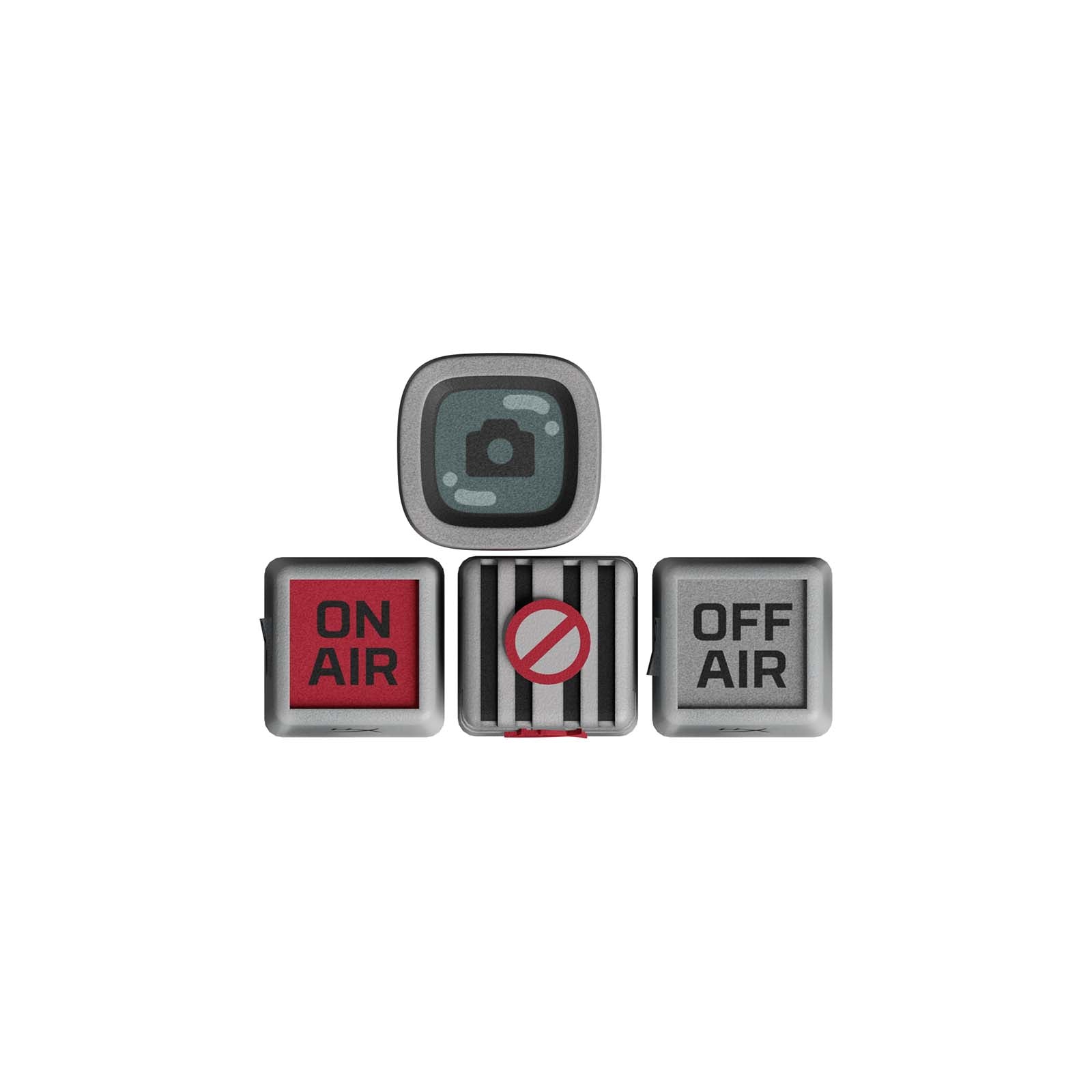 hyperx-hx3d-streaming-keycap-multi-4er-pack image 2