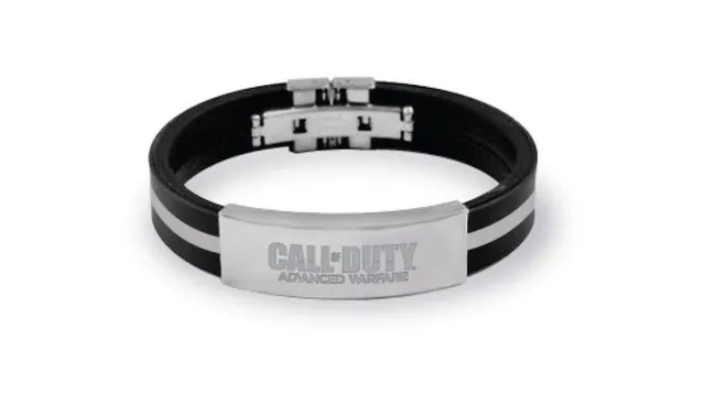 call-of-duty-advanced-warfare-armband-gummi-metallschnalle image 1