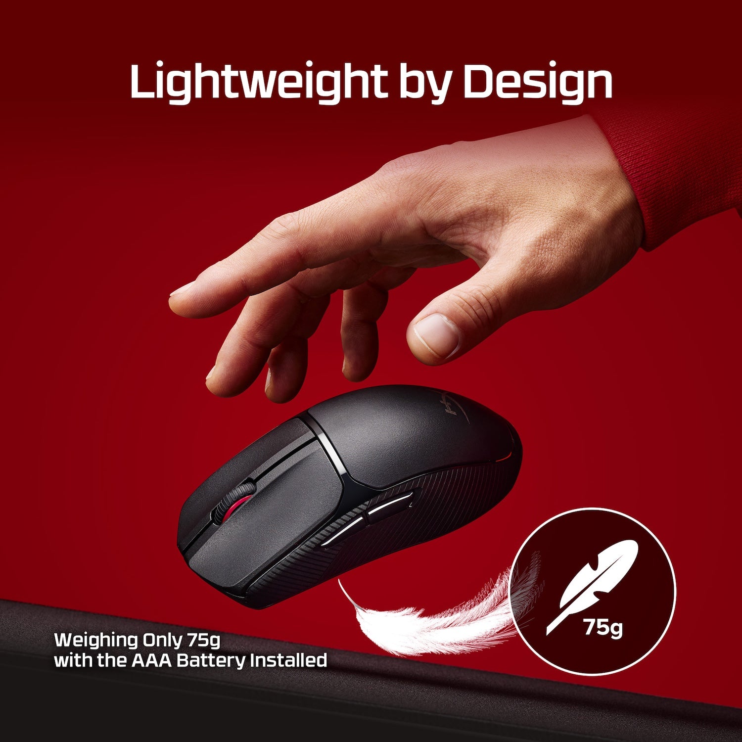 hyperx-pulsefire-fuse-gaming-maus-schwarz-12000-dpi image 3