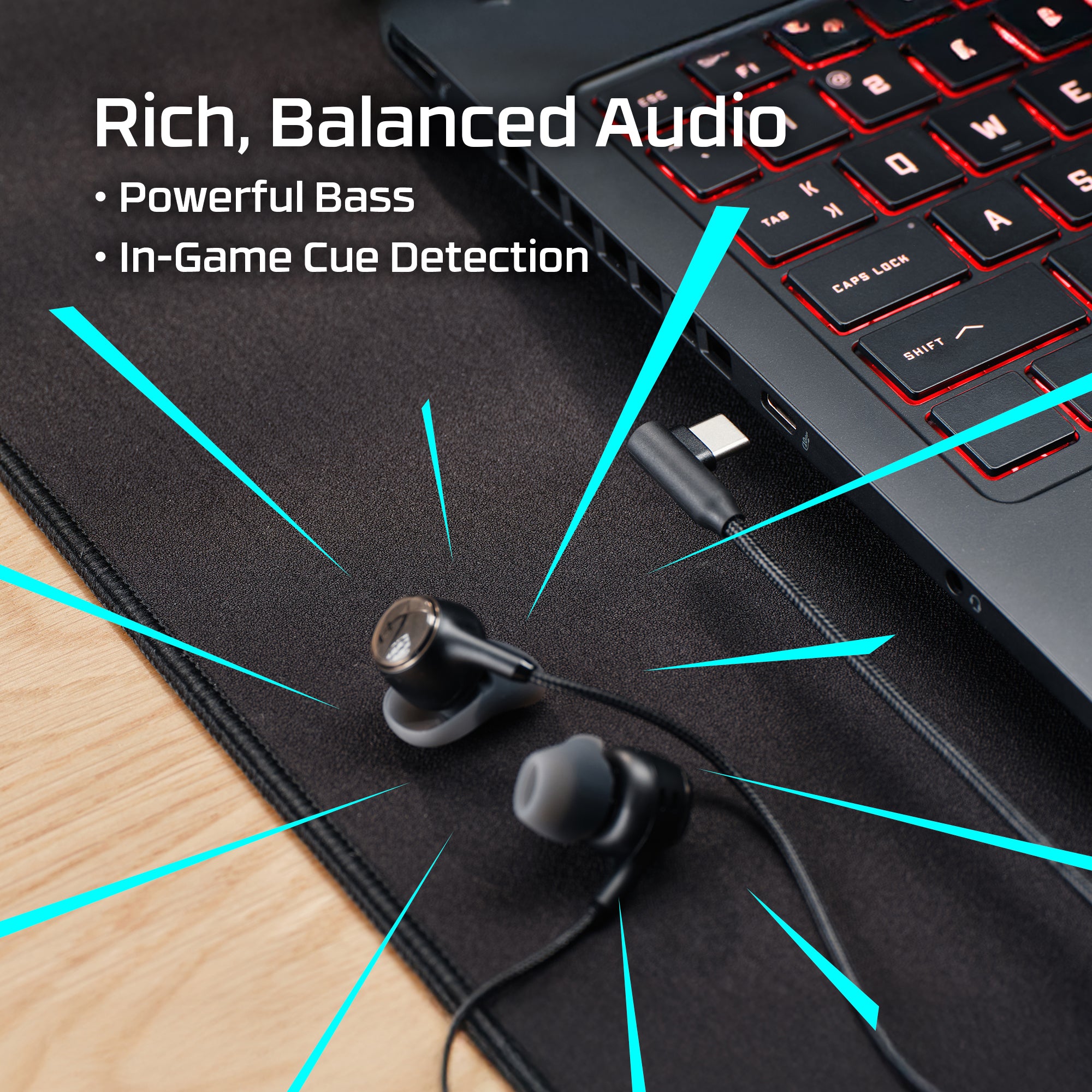 hyperx-cloud-earbuds-iii-s-in-ear-headset-schwarz-mit-mikrofon image 3