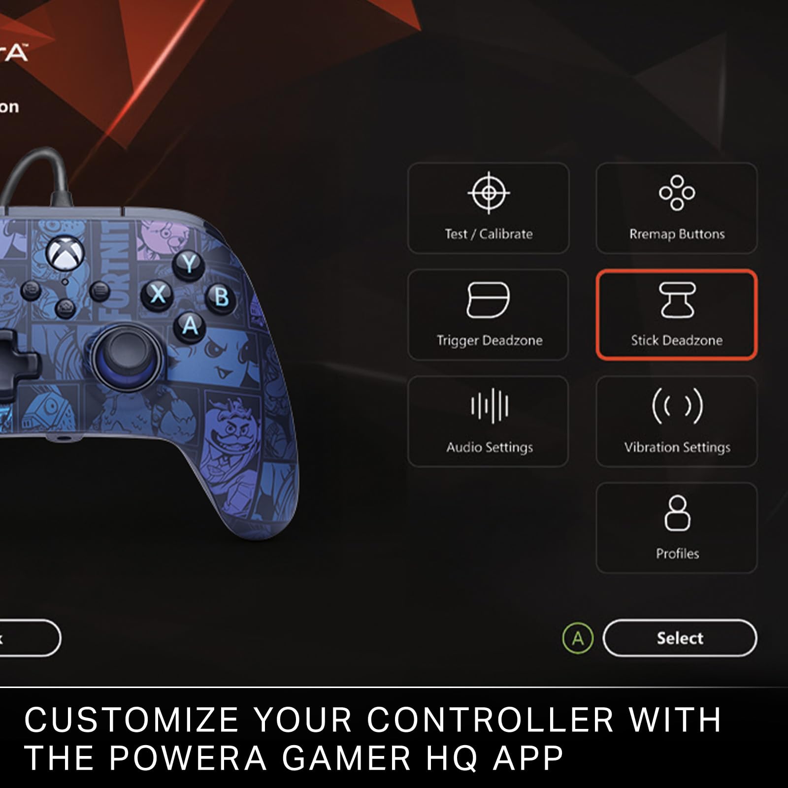 powera-advantage-fortnite-gamepad-xbox-kabelgebunden-epischer-sieg-hall-effekt image 8