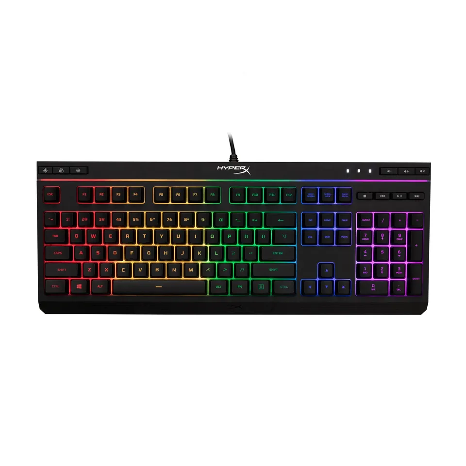 hyperx-alloy-core-rgb-gaming-tastatur-membrane-schwarz-us image 1