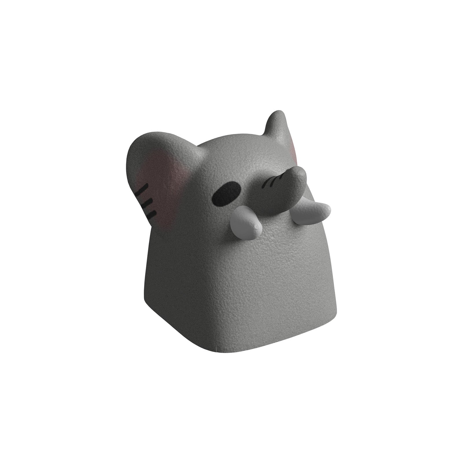hyperx-hx3d-keycap-safari-elephant-3d-kappe-grau image 2