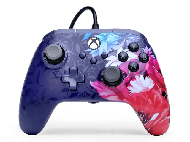 powera-advantage-plus-controller-xbox-night-blossom-kabel image 1