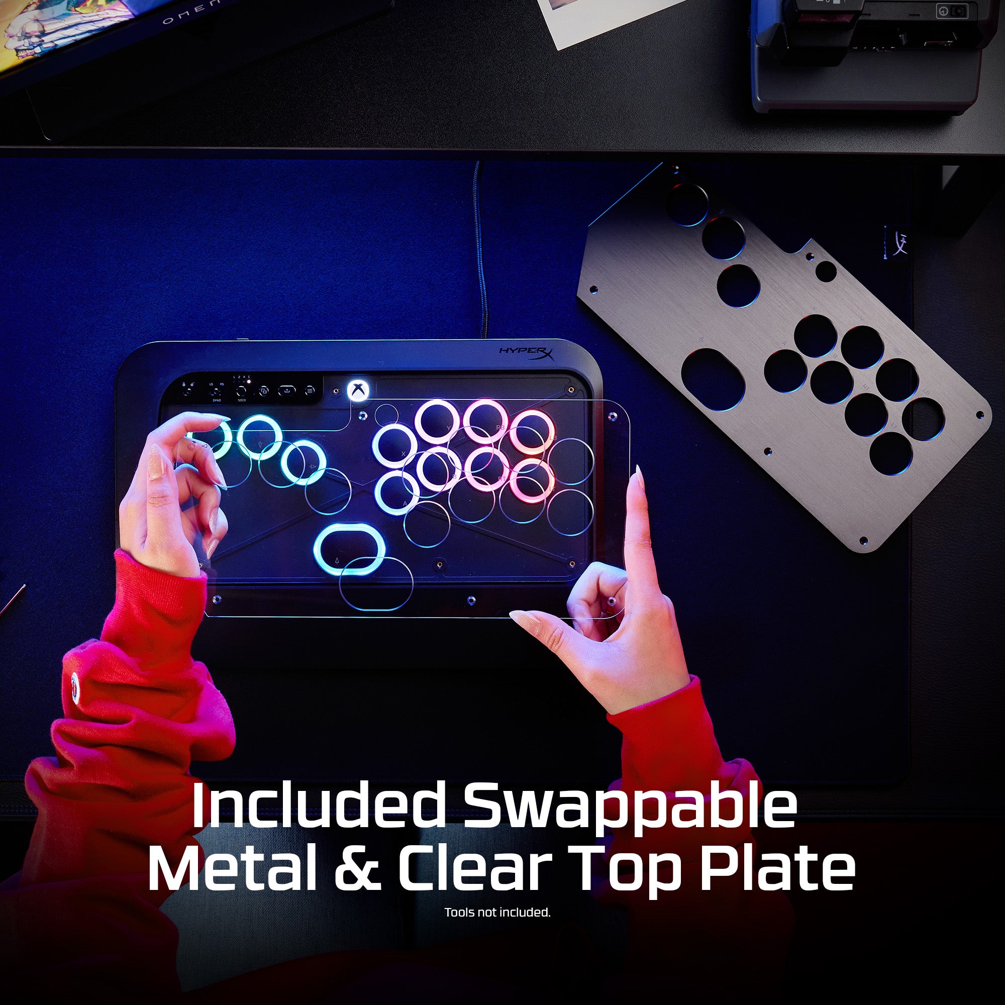 hyperx-clutch-tachi-xbox-arcade-controller-schwarz-leverless image 6