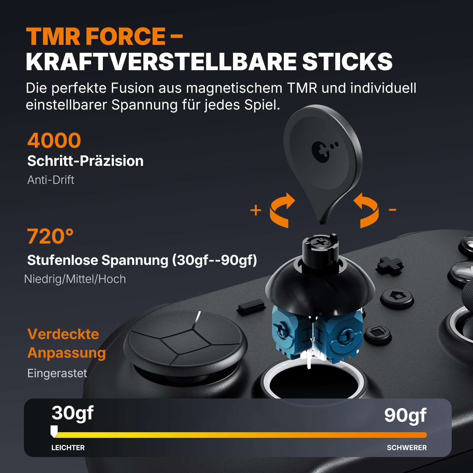 gulikit-tt-max-wireless-controller-tmr-switch-pc image 2