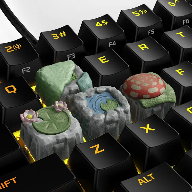 hyperx-hx3d-movement-set-nature-keycaps-multi image 1
