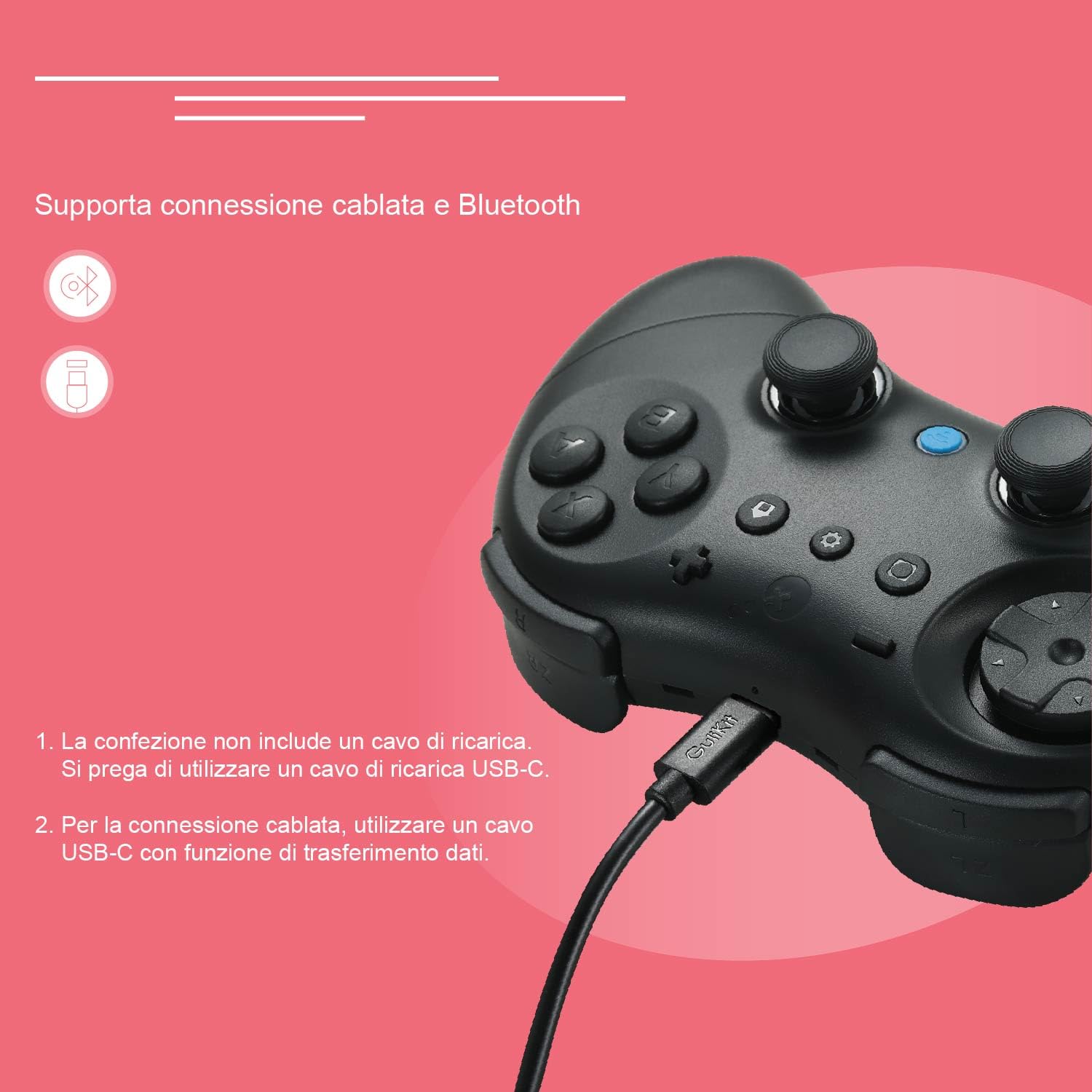 gulikit-elves-2-bluetooth-controller-switch-pc-mit-hall-joystick image 8