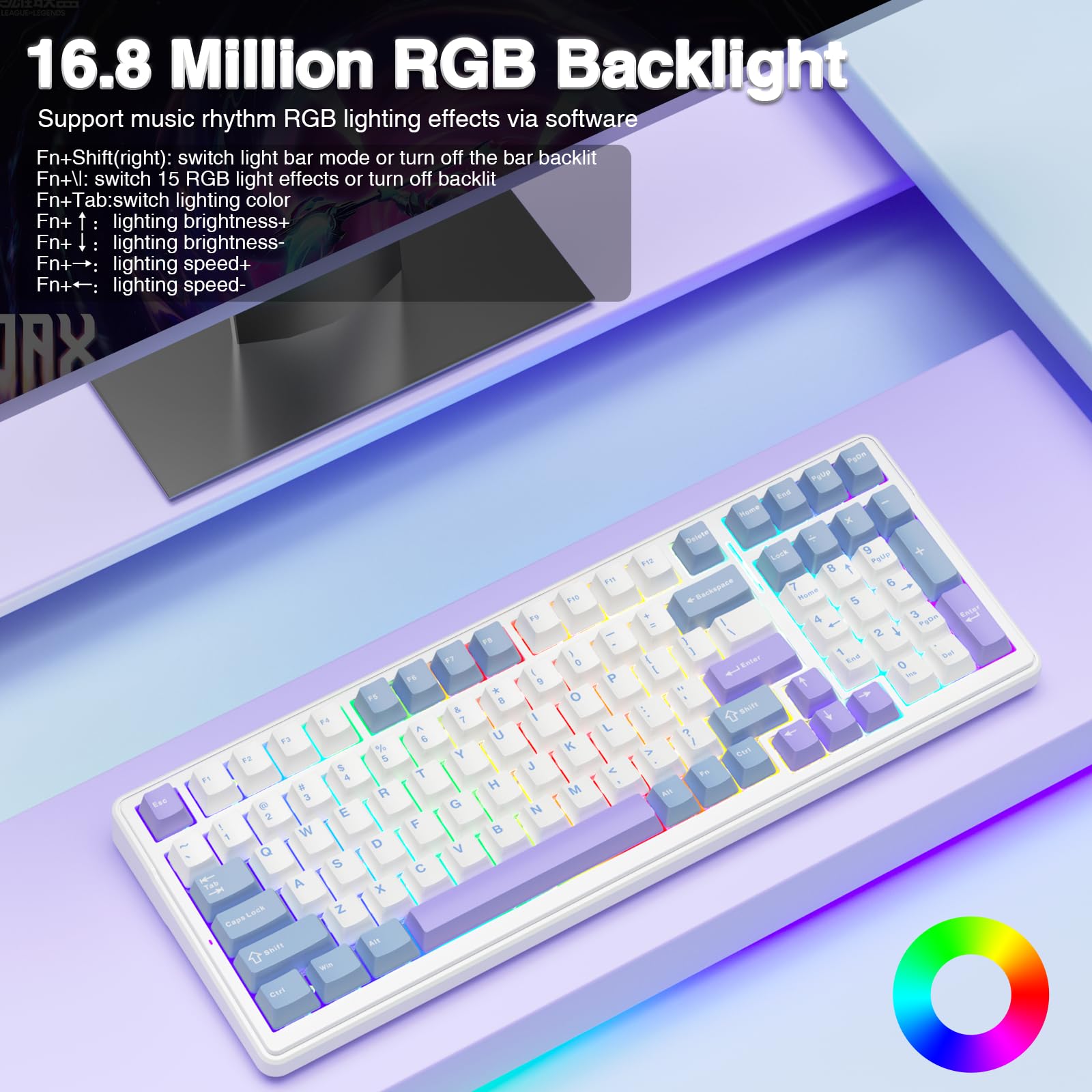 aula-f99-mechanische-tastatur-kabellos-rgb-blau-violett-qw image 7