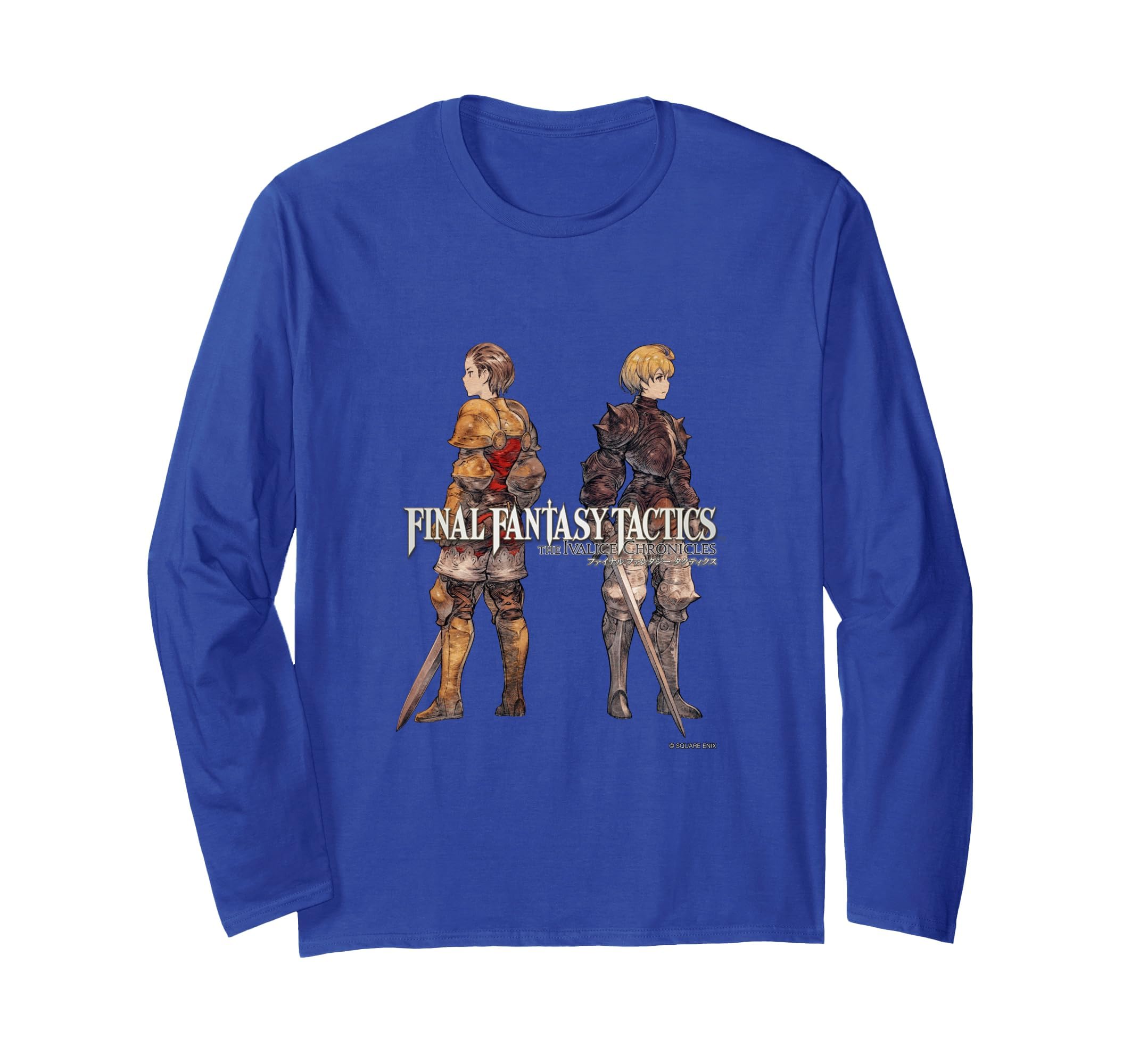 square-enix-final-fantasy-tactics-langarmshirt-delita-ramza-anthrazit image 5