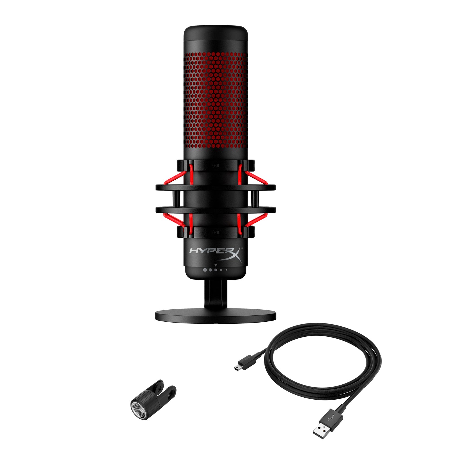 hyperx-quadcast-mikrofon-usb-schwarz-rot-streaming-mikrofon image 7