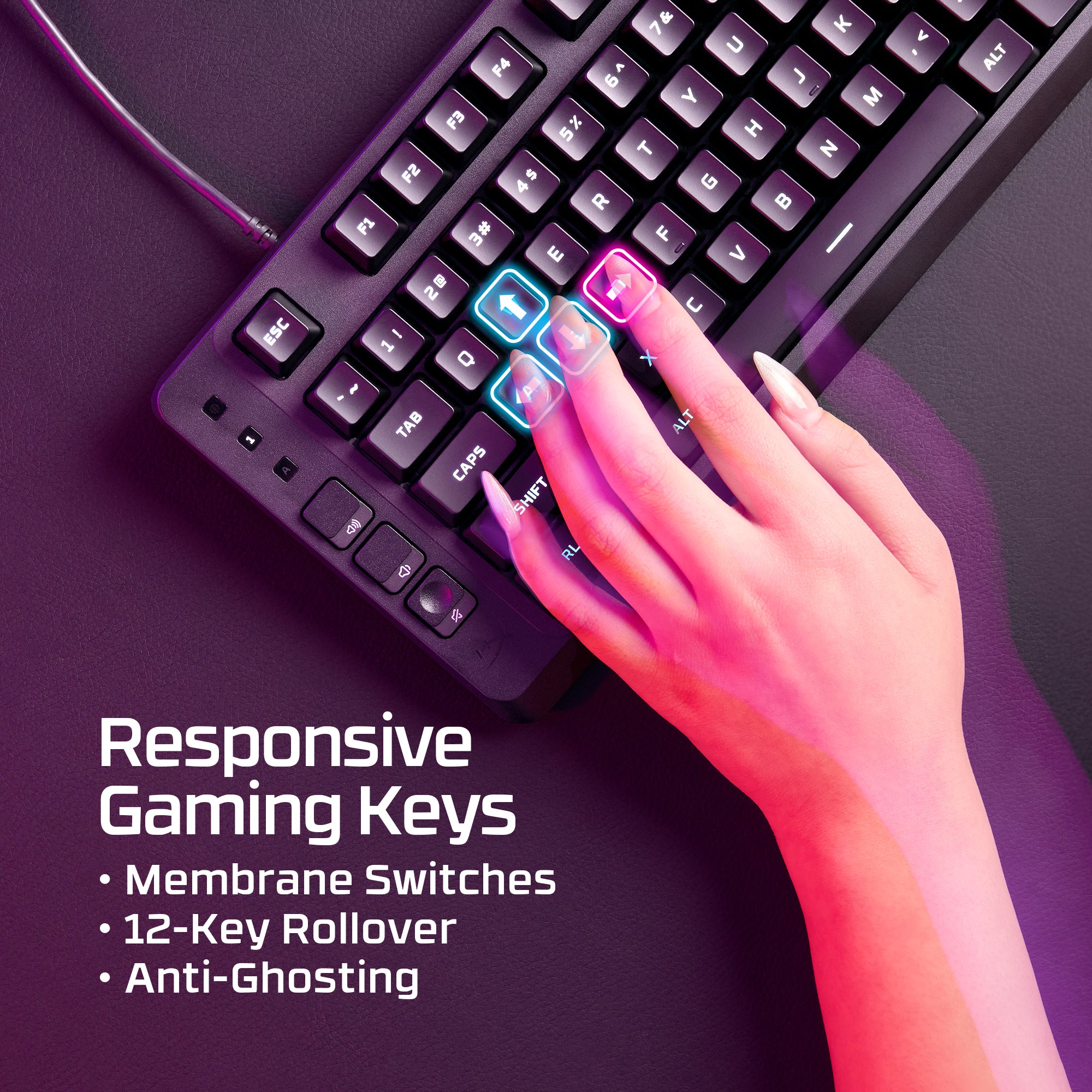 hyperx-eve-1800-gaming-tastatur-membrane-schwarz-us-layout image 4