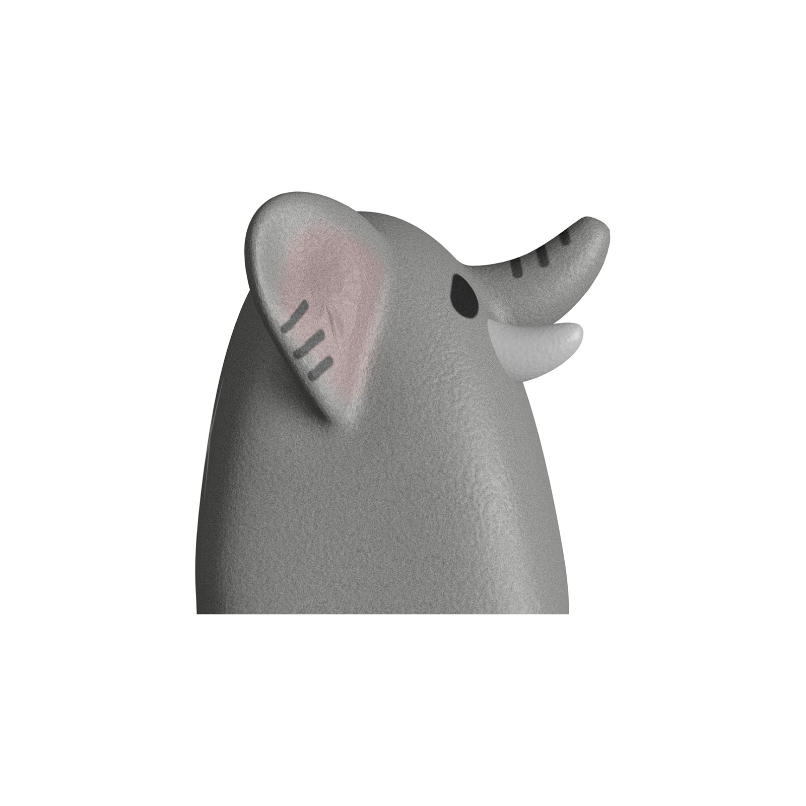 hyperx-hx3d-keycap-safari-elephant-3d-kappe-grau image 5