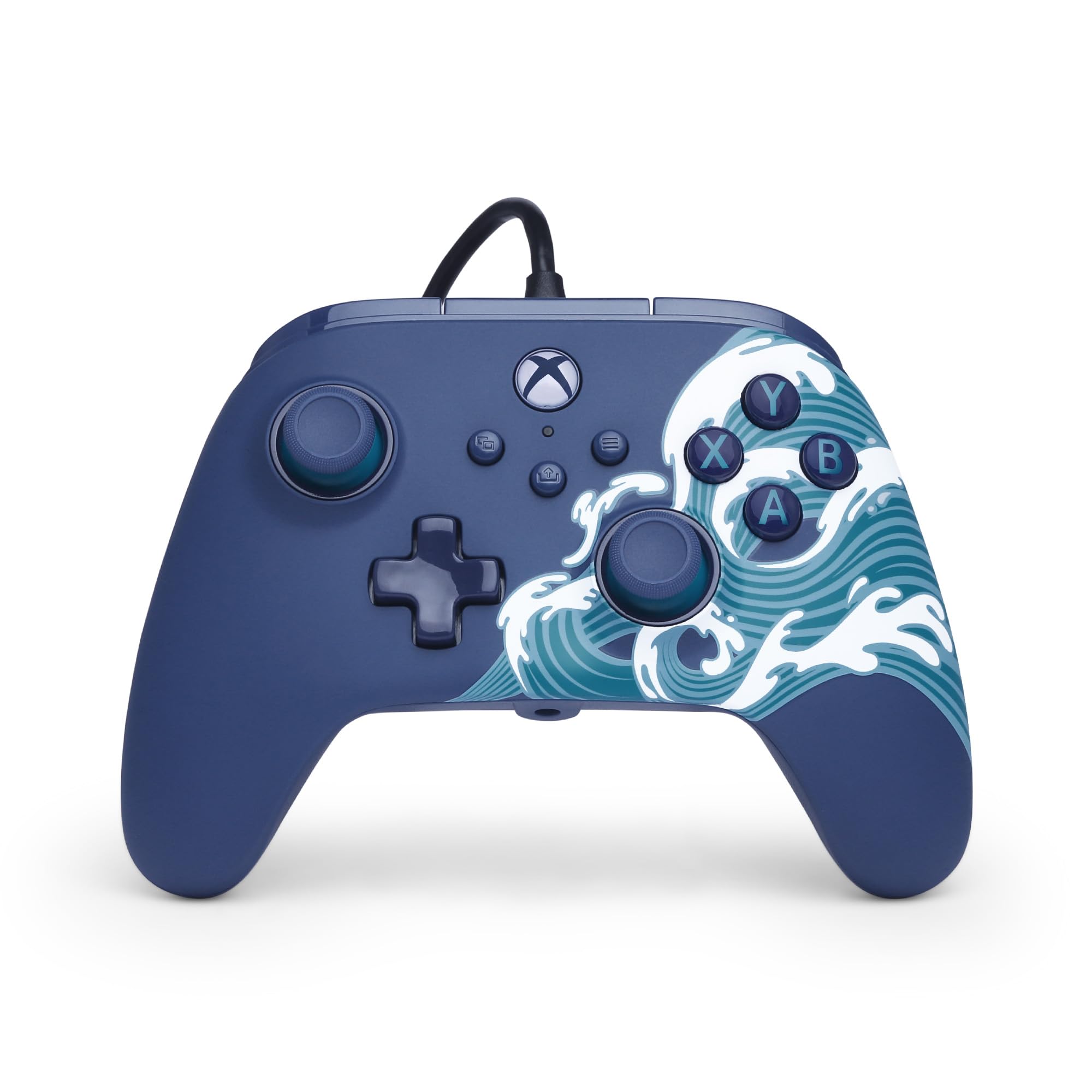 powera-advantage-controller-aqua-welle-kabel-xbox image 1
