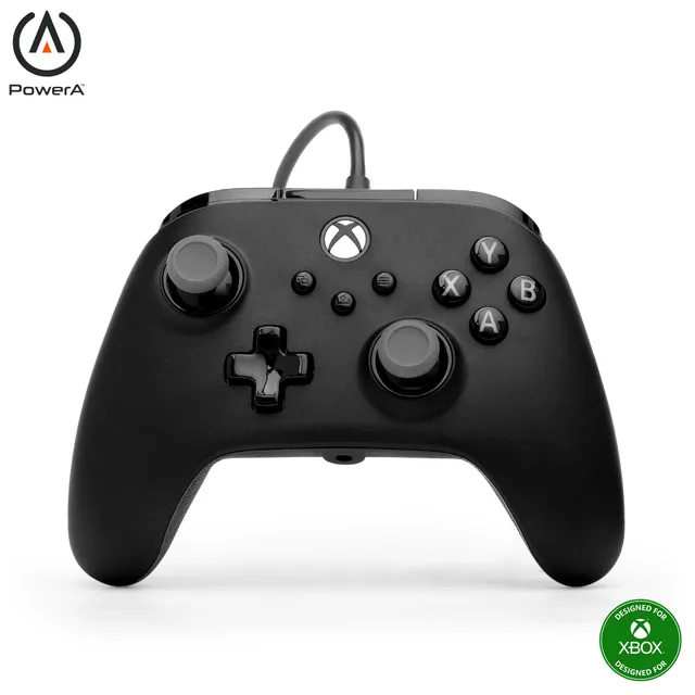 powera-advantage-plus-xbox-controller-black-hall-effekt-kabel image 1
