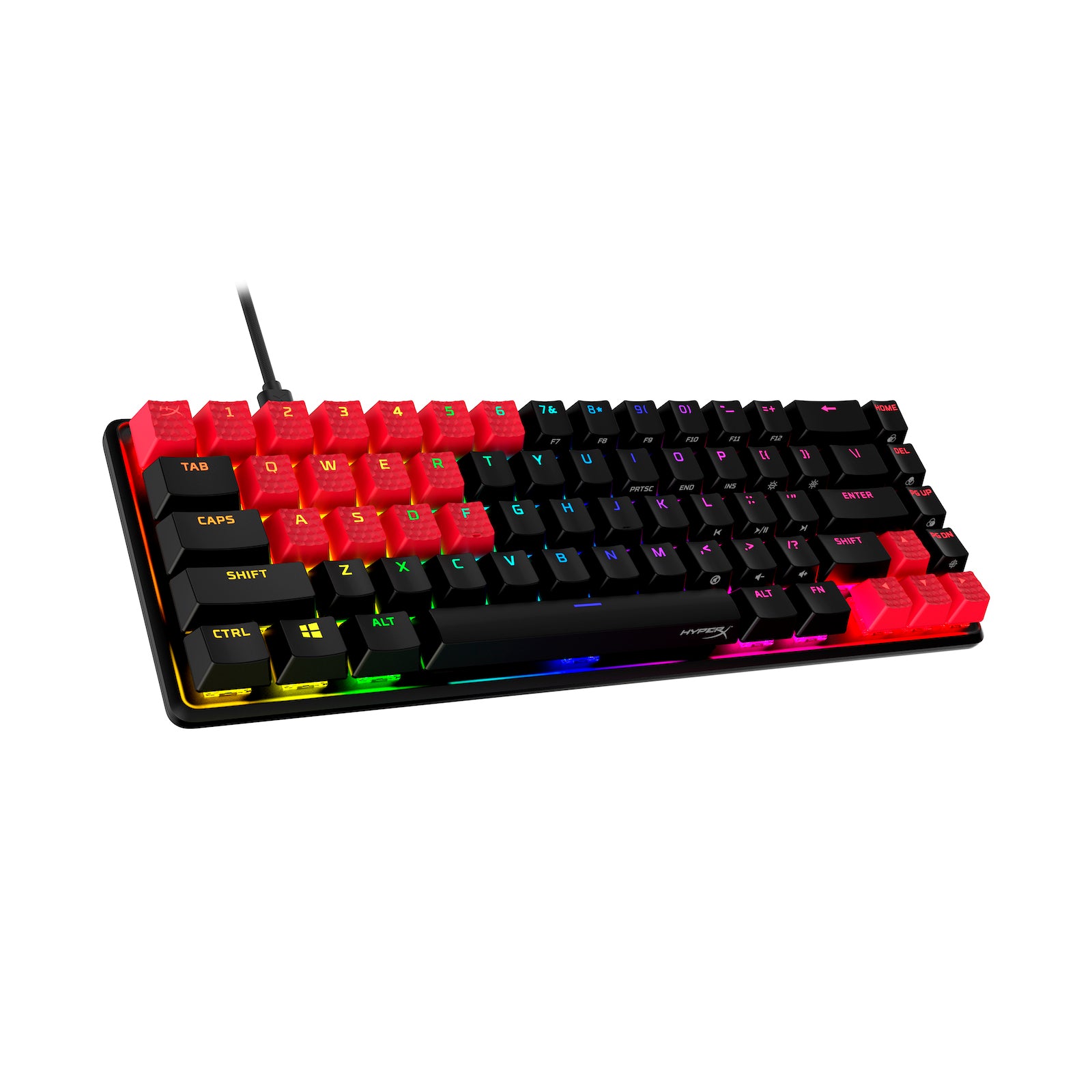 hyperx-rubber-keycaps-gaming-tastenkappen-rot-us-layout-19-st-ck image 6