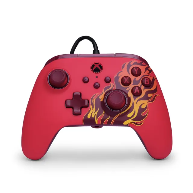 powera-advantage-xbox-gamepad-rote-glut-kabelgebunden image 1