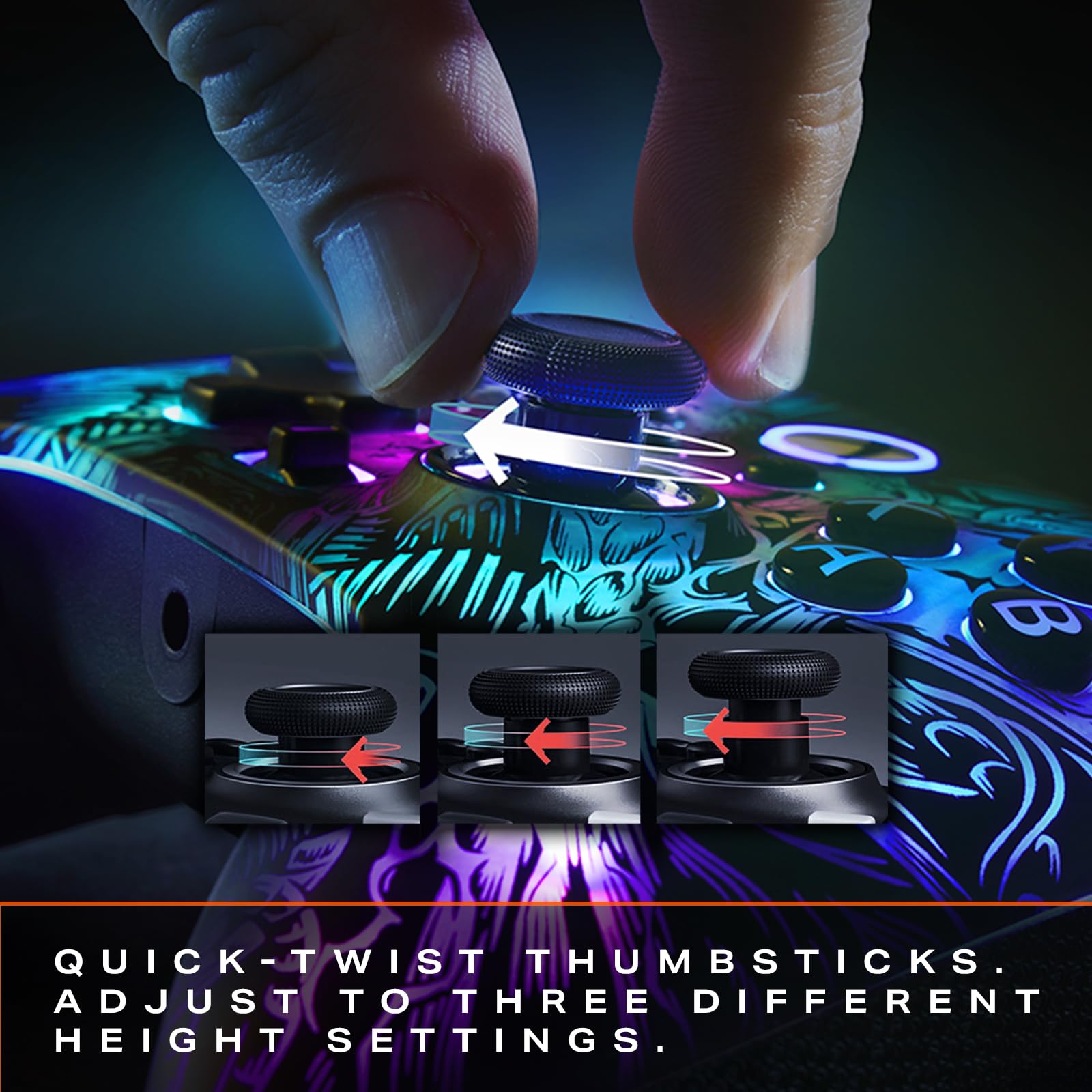 powera-fusion-pro-ghost-rgb-controller-xbox-wireless image 5