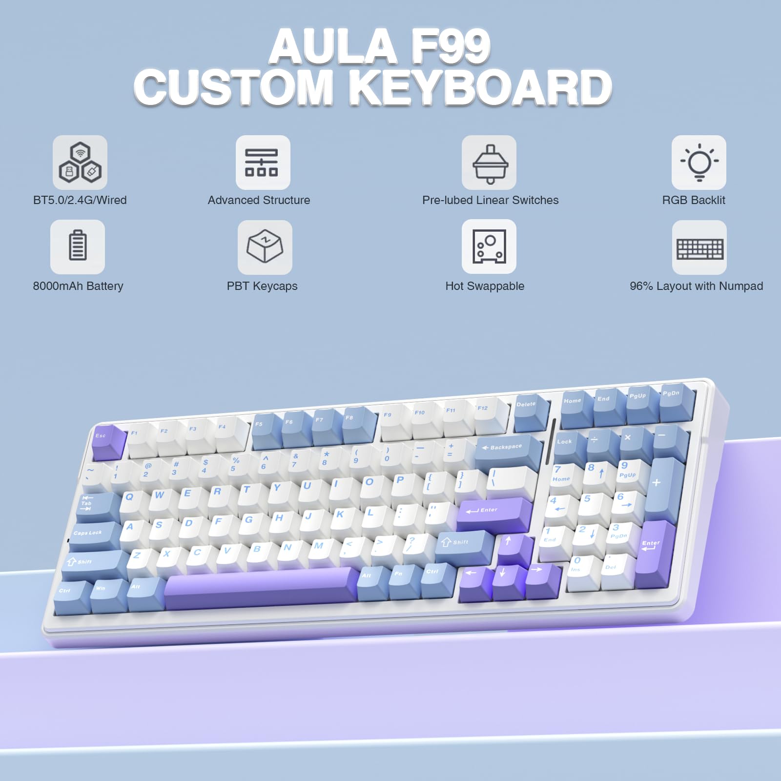 aula-f99-mechanische-tastatur-kabellos-rgb-blau-violett-qw image 2