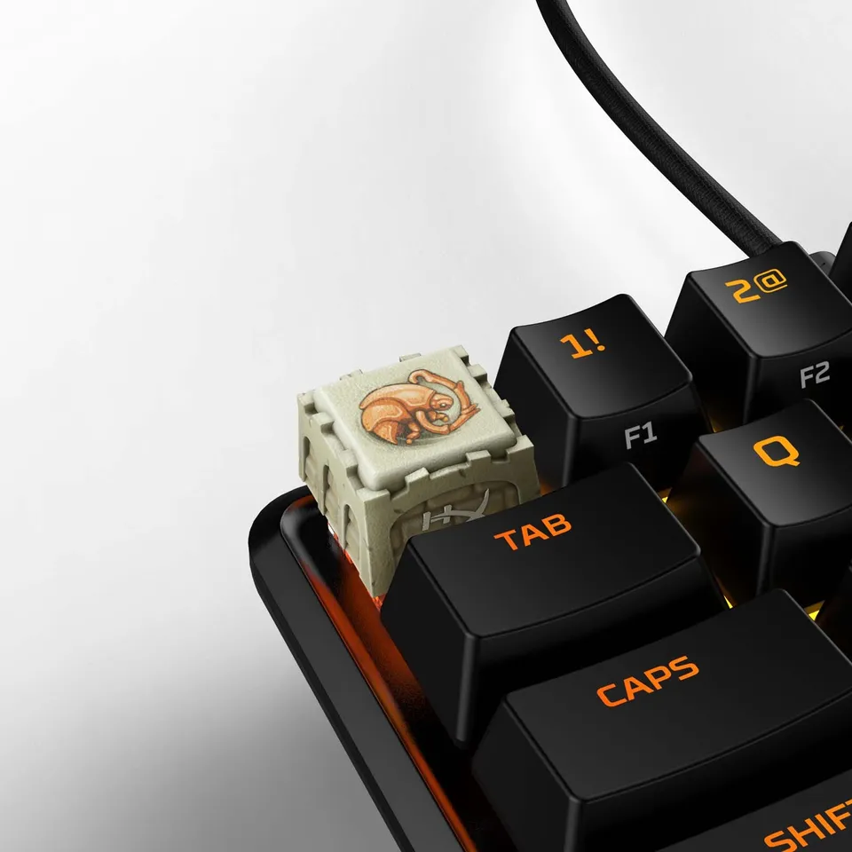 hyperx-hx3d-roller-beetle-keycap-orange-guild-wars-2 image 1