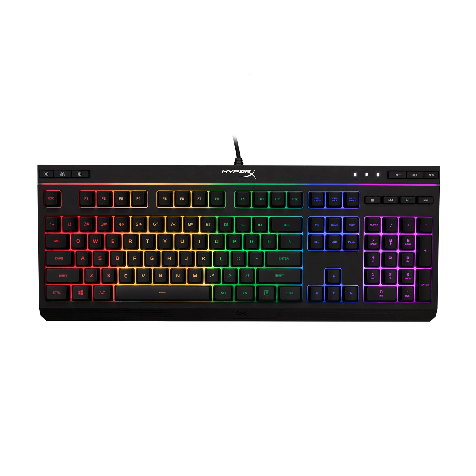 hyperx-alloy-core-rgb-gaming-tastatur-membrane-schwarz-us image 2