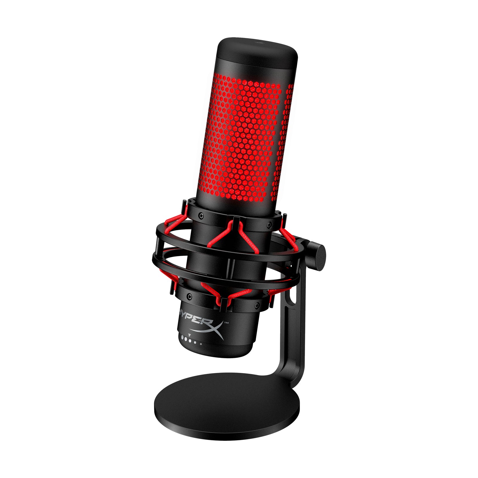 hyperx-quadcast-mikrofon-usb-schwarz-rot-streaming-mikrofon image 4