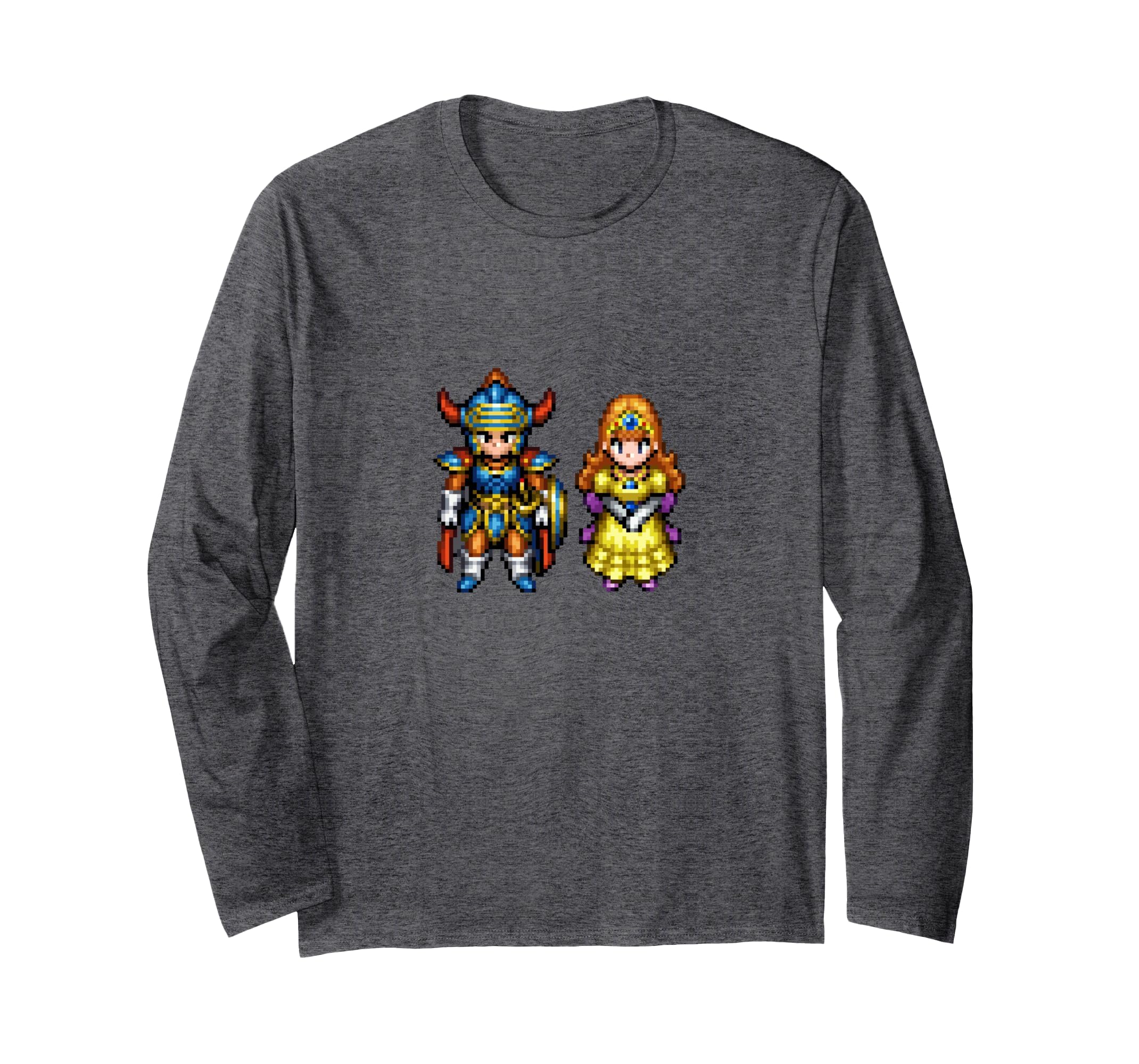 square-enix-dragon-quest-i-ii-langarmshirt-held-prinzessin image 4