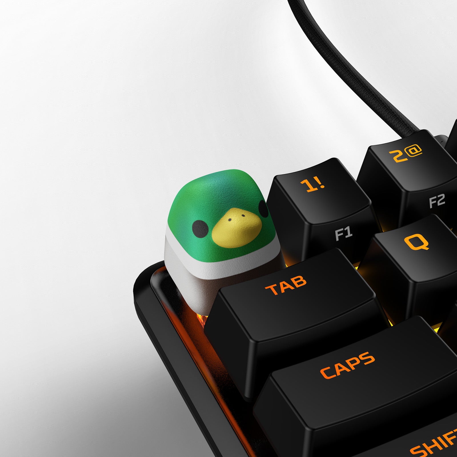 hyperx-hx3d-tastaturkappe-ente-bunt-3d-druck-birds image 1