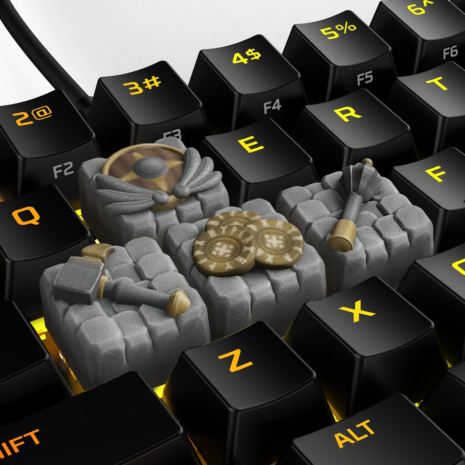 hyperx-hx3d-movement-set-valkyrie-tastenkappen-multi image 1