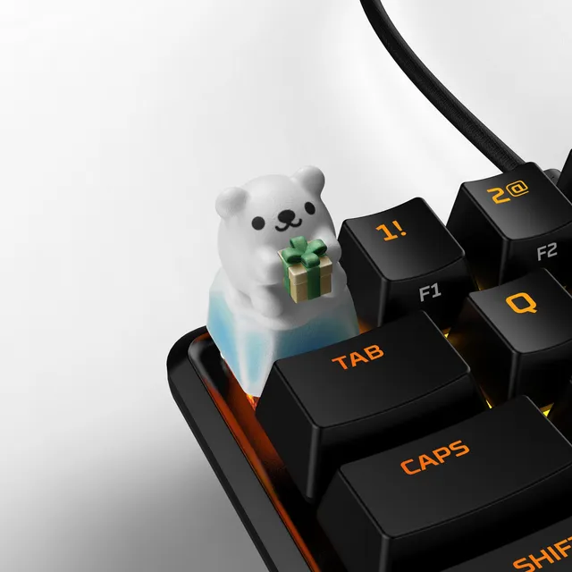 hyperx-hx3d-polar-bear-keycap-tastenkappe-multi image 1